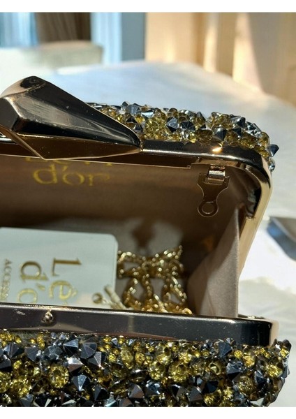 ​​​kare Taşlı Abiye El Çantası 930190 indirimleri