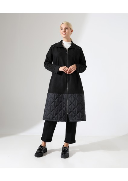 Fermuar Kapama Kapitone Uzun Kaban modelleri