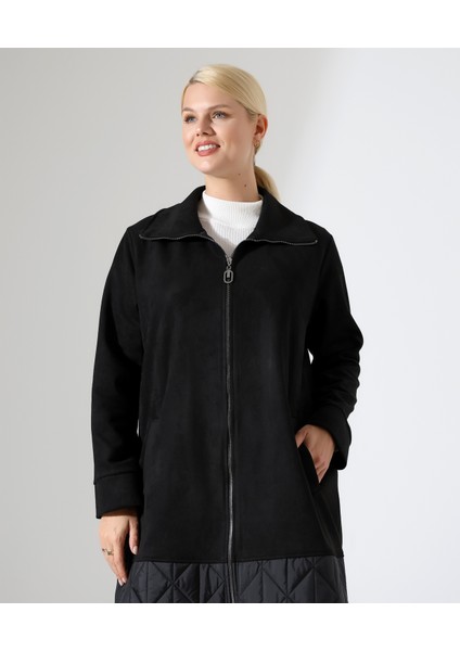 Fermuar Kapama Kapitone Uzun Kaban indirimleri