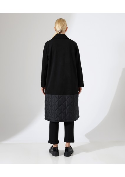 Fermuar Kapama Kapitone Uzun Kaban