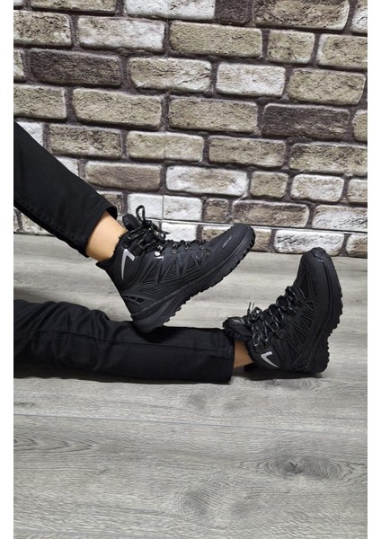 Rahat Bağcıklı Su Geçirmez Watertight Içi Kürklü Outdoor Spor Bot indirimleri