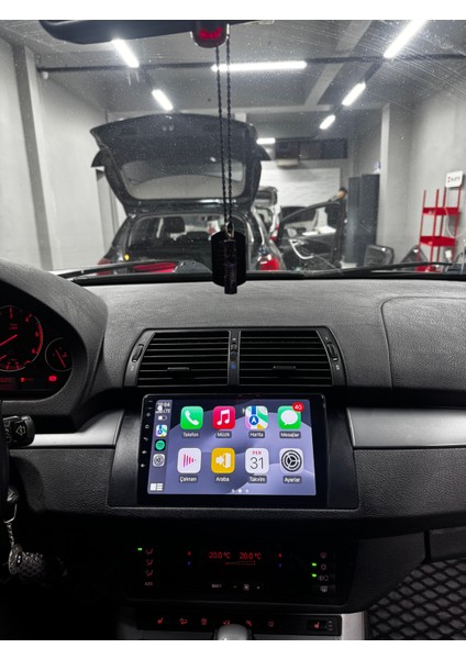Bmw E39 5 1995-04 9" Uyumlu Android Multimedia Gerçek 4/64 Kablosuz Carplay Geri Görüş Kameralı fırsatları