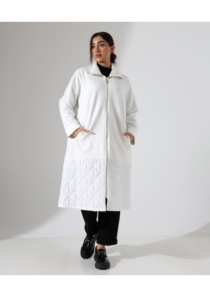 Fermuar Kapama Kapitone Uzun Kaban modelleri