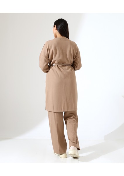 Kemer Detay Selanik Trend Iki Parça Takım