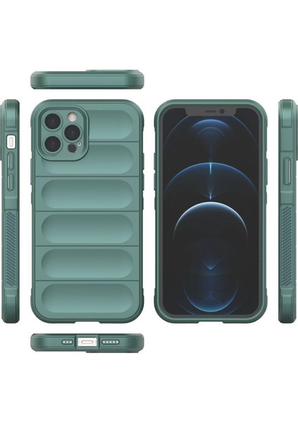 Iphone 12 Pro Kılıf Optimum Silikon - Koyu Yeşil modelleri