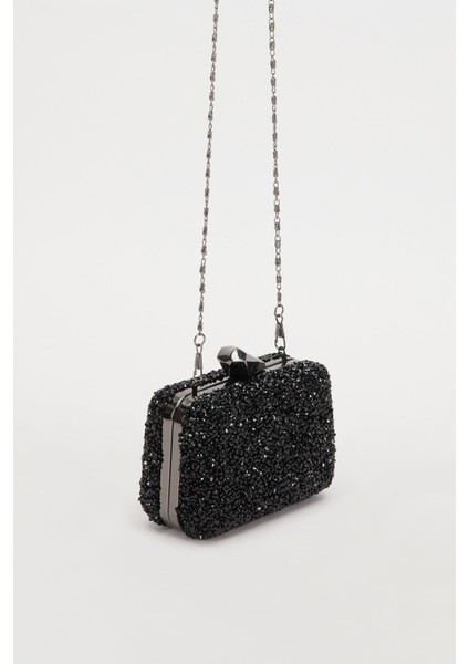 ​​​kare Taşlı Abiye El Çantası 930190