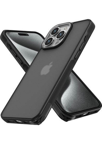 Iphone 14 Pro Kılıf Elegant Kapak - Siyah
