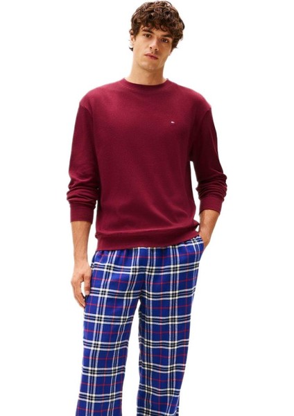 Erkek Mor Uzun Kollu Waffle Sweatshirt UM0UM03620 fiyatları