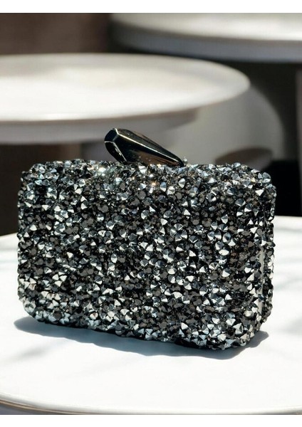 ​​​kare Taşlı Abiye El Çantası 930190 fiyatları