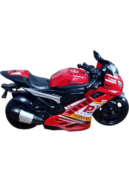 Sürtmeli Kaliteli Oyuncak Motorsiklet Yurtdışından Özel Üretim Gri Renk Polis Motor 14 Cm. 1 Adet modelleri