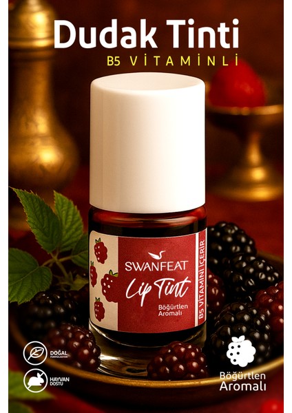 Lip Tint 5li Avantajlı Paket B5 Vitaminli Nemlendirici Fuşya, Pembe, Kırmızı, Bordo, Kahverengi indirimleri