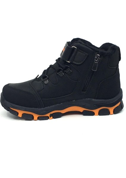 Taşpınar New Hunter Erkek Çocuk Kışlık Kısa Spor Bot Fermuarlı & Cırtlı Kauçuk Kaymaz Taban Yeni Sezon 26-35 modelleri