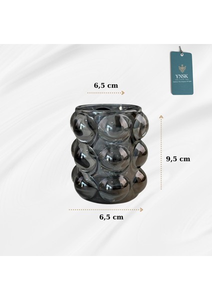 2'li Bubble Dekoratif Cam Vazo/bardak fırsatları