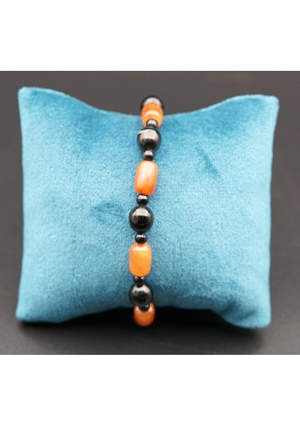 Oltu Taşı ve Kehribar Kadın Bileklik SB00053