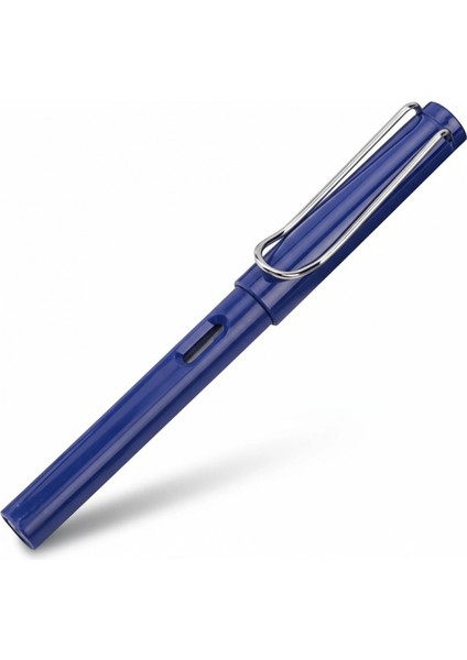 Jınhao Mavi Mürekkep Kartuşlu Dolma Kalem + 5 Adet Yedek Kartuş (Lacivert) )