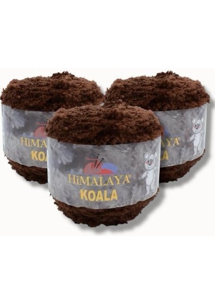 Koala 75739 Peluş Örgü Ipi 3 Adet