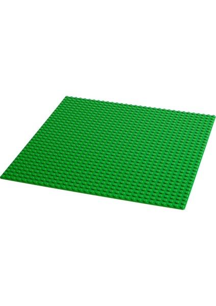 Classic Yeşil Zemin Plakası – 25×25 cm Sert Taban | Lego® ile Uyumlu Yapı Blok Platformu fiyatları