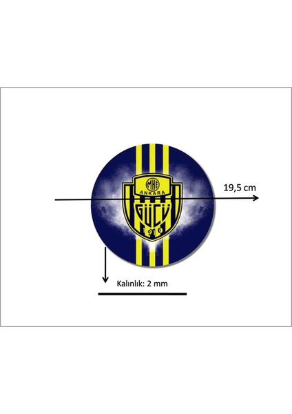 Ankaragücü Taraftar Baskılı Mouse Pad fiyatları