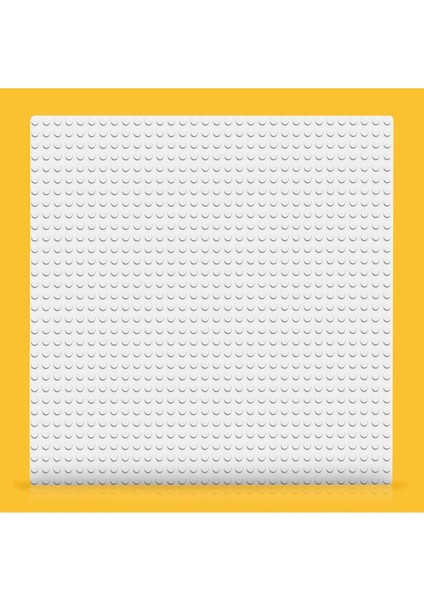 Classic Beyaz Zemin Plakası – 25×25 cm Sert Taban | Lego® ile Uyumlu Yapı Blok Platformu modelleri