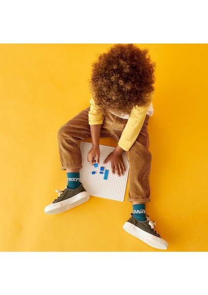 Classic Beyaz Zemin Plakası – 25×25 cm Sert Taban | Lego® ile Uyumlu Yapı Blok Platformu fırsatları