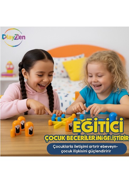 Monster Xox - Strateji & Zeka Oyunu (18 Parça Gobblet + Kurulum Tahtası) – 3 Yaş+ indirimleri