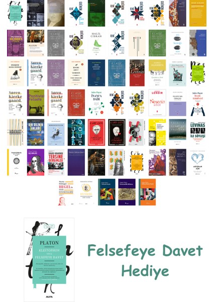 65 Kitaplık Felsefe Seti + Felsefe Davet