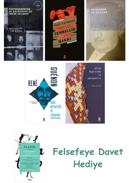 Postmodernizm ve Holocaust'un Inkâr Edilmesi + Doğu Metafiziği ve Tasavvuf + Dante Ezoterizmi + F...