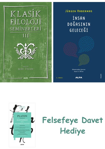 Klasik Filoloji Seminerleri 3 + Insan Doğasının Geleceği