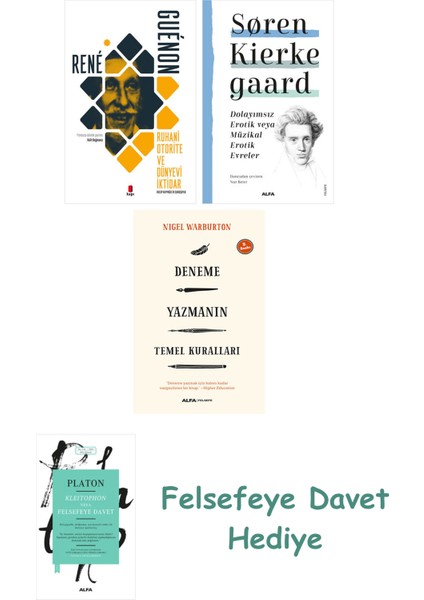 Ruhani Otorite ve Dünyevi Iktidar + Dolayımsız Erotik Veya Müzikal Erotik Evreler + Deneme Yazman...