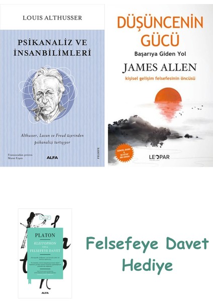 Psikanaliz ve Insanbilimleri + Düşüncenin Gücü