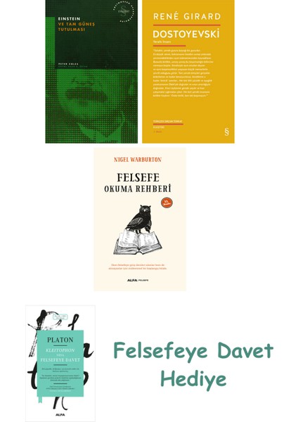 Kleitophon Veya Felsefeye Davet + Heidegger ve + Foucault ve Kaçıklık Kuramı