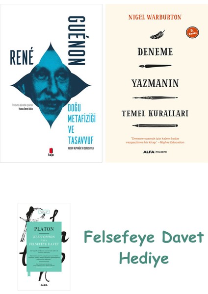 Doğu Metafiziği ve Tasavvuf + Deneme Yazmanın Temel Kuralları