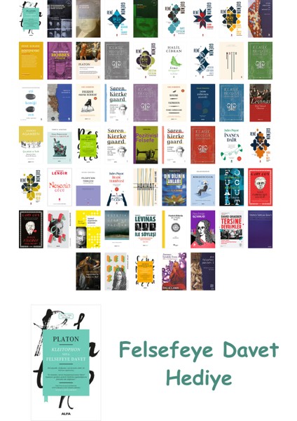59 Kitaplık Felsefe Seti + Felsefe Davet