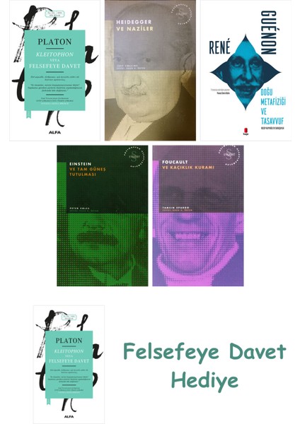 Kleitophon Veya Felsefeye Davet + Heidegger ve + Doğu Metafiziği ve Tasavvuf + Einstein V...