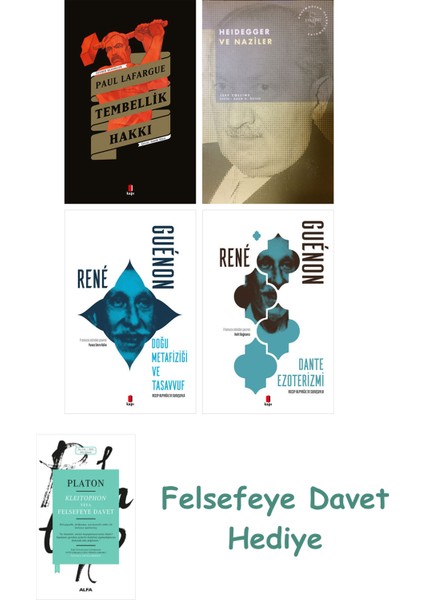 Kleitophon Veya Felsefeye Davet + Doğu Metafiziği ve Tasavvuf + Einstein ve Tam Güneş Tutulması +...