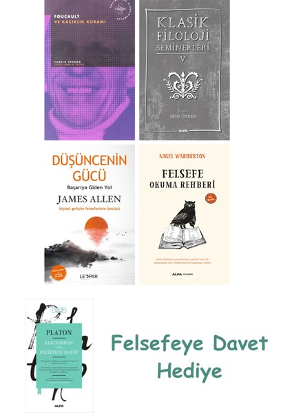 Ruhani Otorite ve Dünyevi Iktidar + Ermiş + Düşüncenin Gücü + Felsefe Okuma Rehberi