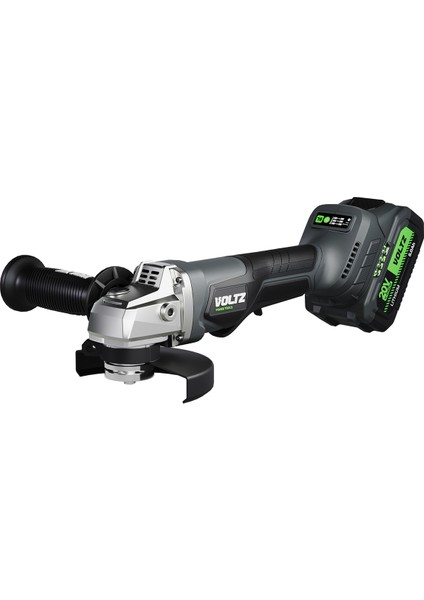 Voltz Vzag-20 Akülü Avuç Taşlama Kademeli Hız Kömürsüz 20 V 5.0 Ah