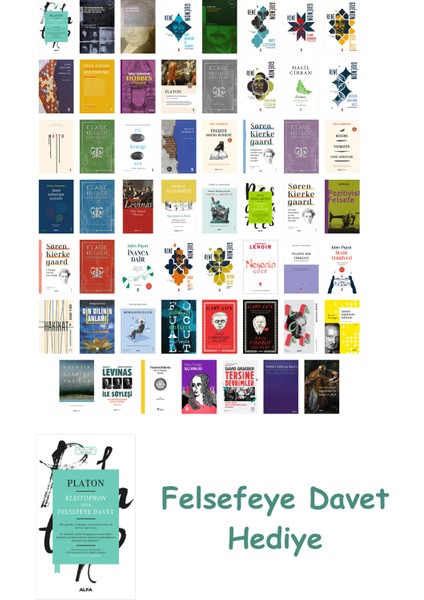 55 Kitaplık Felsefe Seti + Felsefe Davet