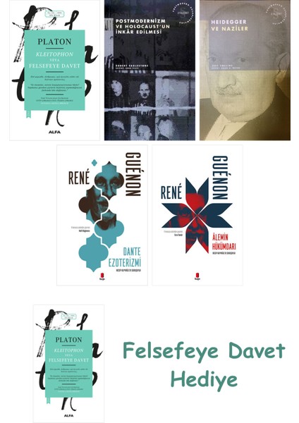 Kleitophon Veya Felsefeye Davet + Postmodernizm ve Holocaust'un Inkâr Edilmesi + Heidegger ve Naz...