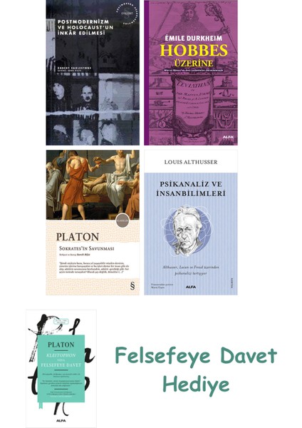 Postmodernizm ve Holocaust'un Inkâr Edilmesi + Hobbes Üzerine + Sokrates'in Savunması + Psikanali...