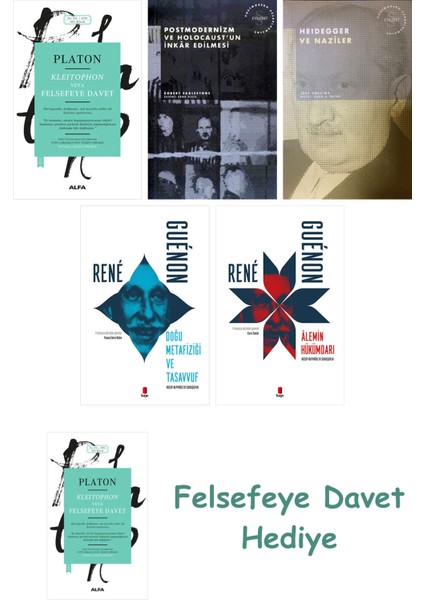 Kleitophon Veya Felsefeye Davet + Postmodernizm ve Holocaust'un Inkâr Edilmesi + Heidegger ve Naz...