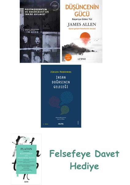 Postmodernizm ve Holocaust'un Inkâr Edilmesi + Düşüncenin Gücü + Insan Doğasının Geleceği