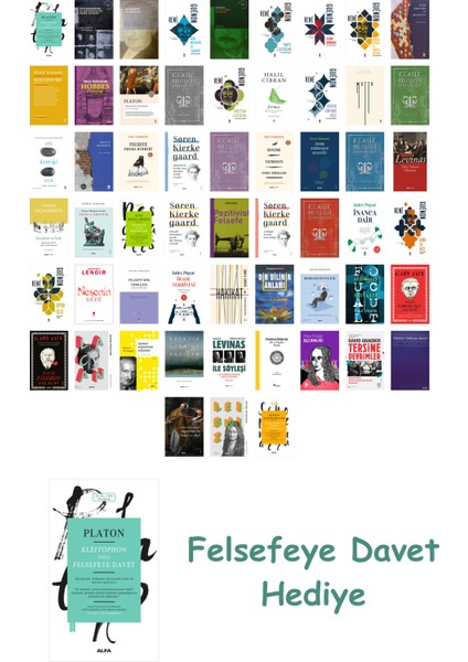 57 Kitaplık Felsefe Seti + Felsefe Davet