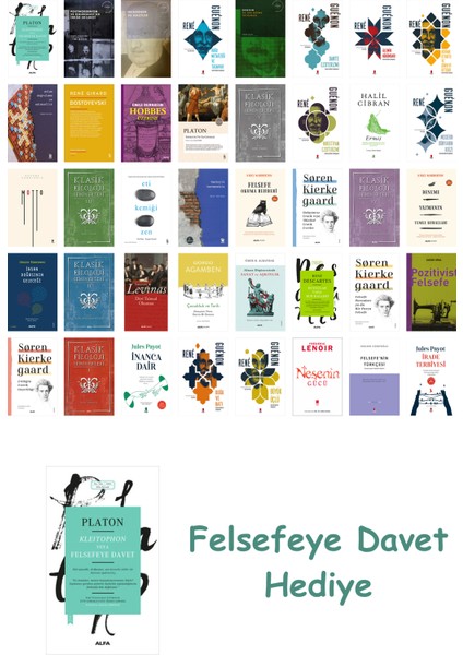 40 Kitaplık Felsefe Seti + Felsefe Davet