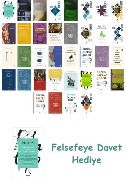 36 Kitaplık Felsefe Seti + Felsefe Davet