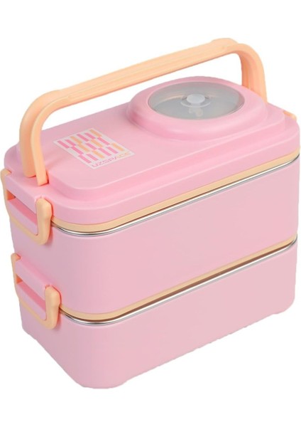 Içi Çelik Saklama Kabı 1200 ml VGN8023 Pembe fiyatları