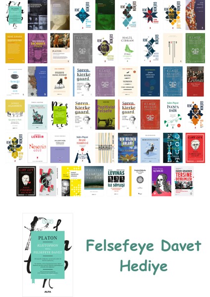 53 Kitaplık Felsefe Seti + Felsefe Davet