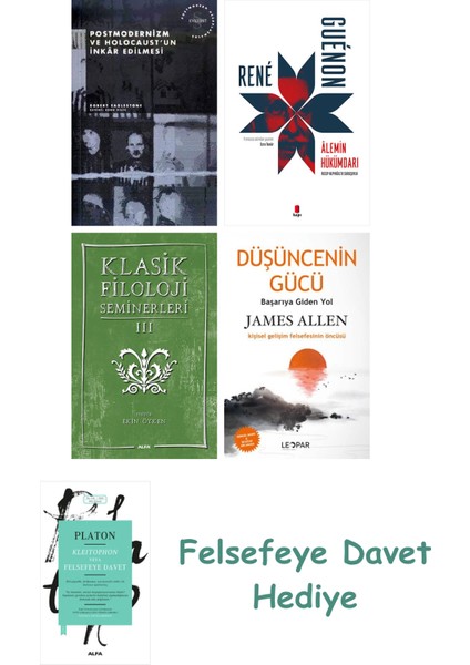 Postmodernizm ve Holocaust'un Inkâr Edilmesi + Alemin Hükümdarı + Klasik Filoloji Seminerleri 3 +...