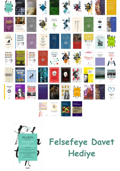 64 Kitaplık Felsefe Seti + Felsefe Davet