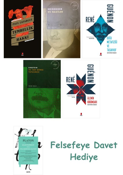 Tembellik Hakkı + Doğu Metafiziği ve Tasavvuf + Dante Ezoterizmi + Foucault ve Kaçıklık Kuramı + ...